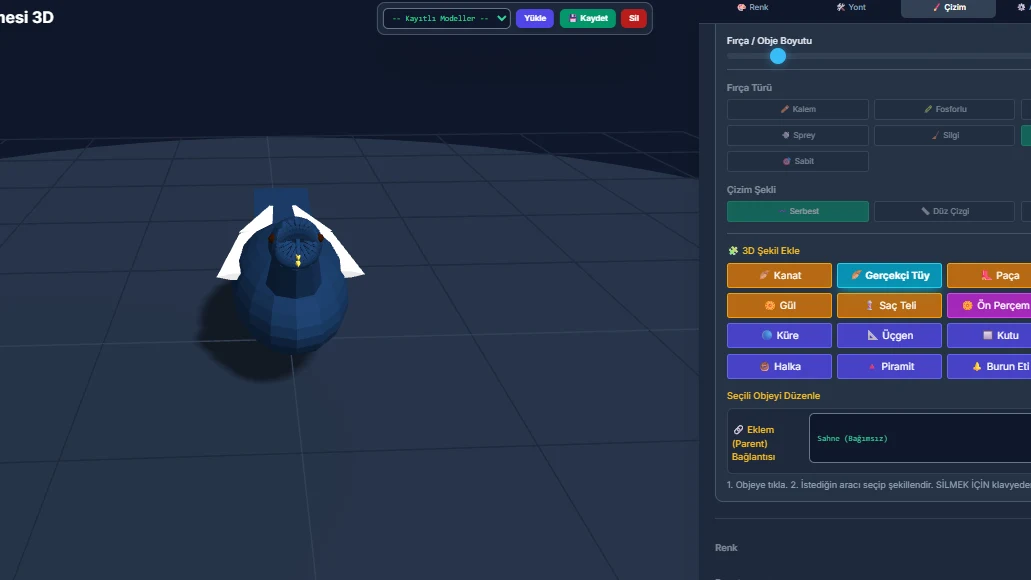 Güvercin Kümesi 3D Modelleme screenshot